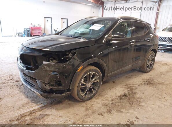 KL4MMFSL8LB095345 2020 BUICK ENCORE Black Vista tres cuartos delantera izquierda
