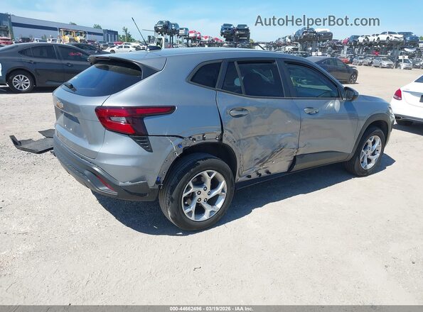 KL77LFE28RC048230 2024 CHEVROLET TRAX Серебряный Задняя правая четверть
