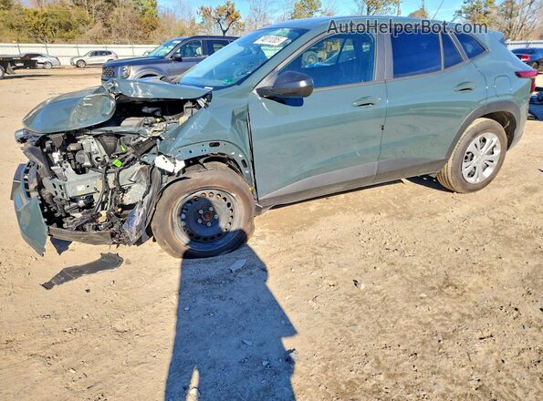 KL77LFEP3TC001111 2026 CHEVROLET TRAX Charcoal Front left