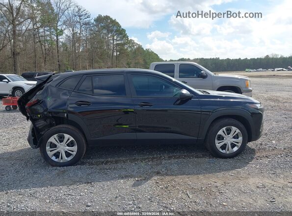 KL77LFEP7SC328450 2025 CHEVROLET TRAX Black Սալոնի 360 աստիճան տեսք