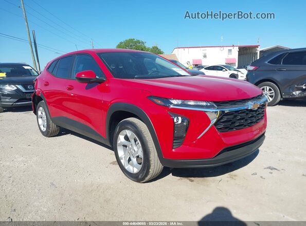 KL77LFEP7TC074286 2026 CHEVROLET TRAX Red წინა მარჯვენა