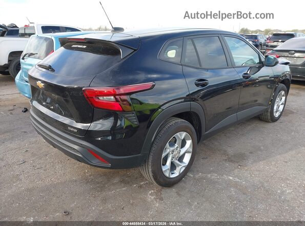 KL77LFEPXTC033103 2026 CHEVROLET TRAX Черный Задняя правая четверть