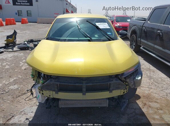KL77LGE23RC164960 2024 CHEVROLET TRAX Yellow წინა ხედი