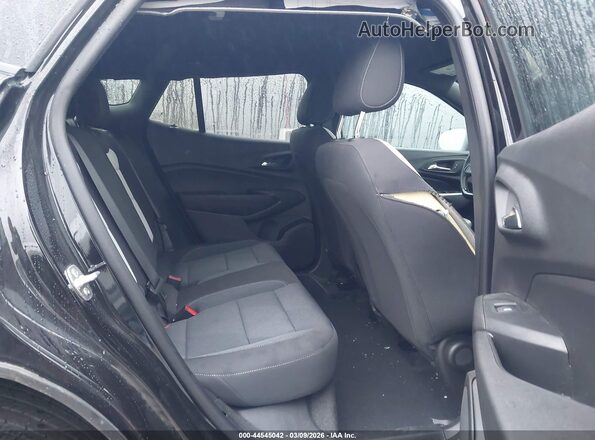 KL77LGEP2SC284928 2025 CHEVROLET TRAX Black Widok naklejki z numerem VIN