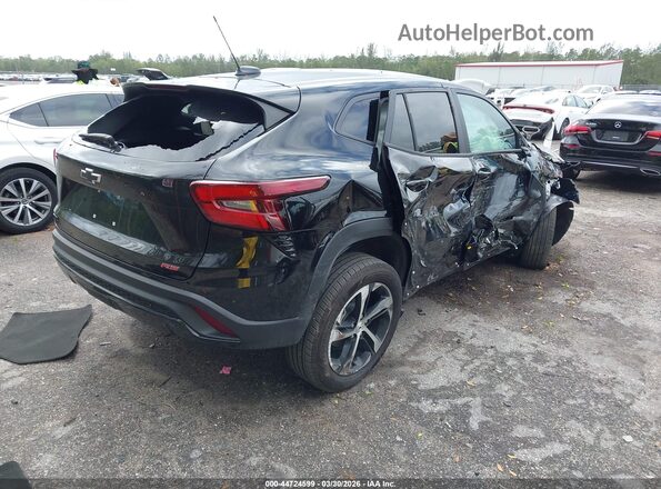 KL77LGEP8SC281113 2025 CHEVROLET TRAX Черный Задняя правая четверть