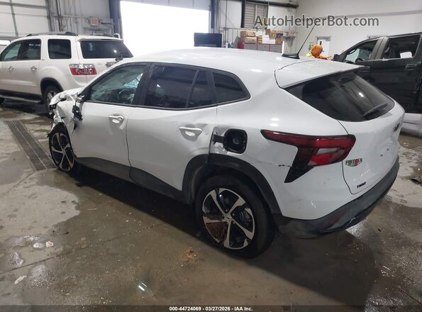 KL77LGEP9SC198919 2025 CHEVROLET TRAX White უკანა მარცხენა