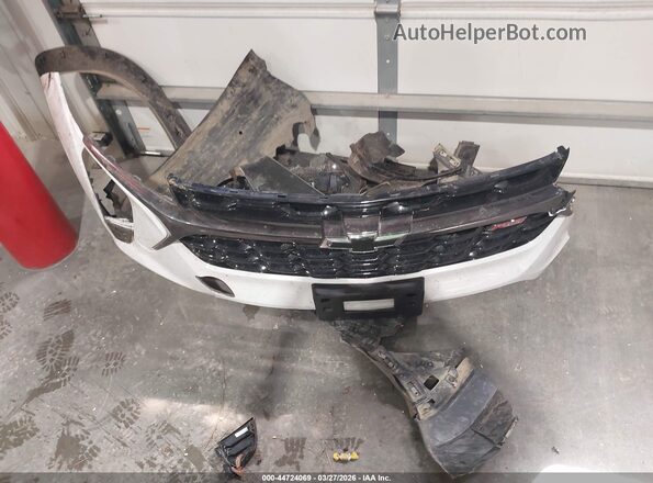 KL77LGEP9SC198919 2025 CHEVROLET TRAX White ხელსაწყოთა პანელის ხედი
