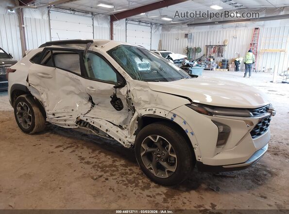 KL77LHE22RC233157 2024 CHEVROLET TRAX White წინა მარჯვენა