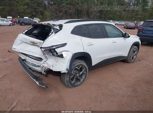 KL77LHE23RC054187 2024 CHEVROLET TRAX Белый Задняя правая четверть