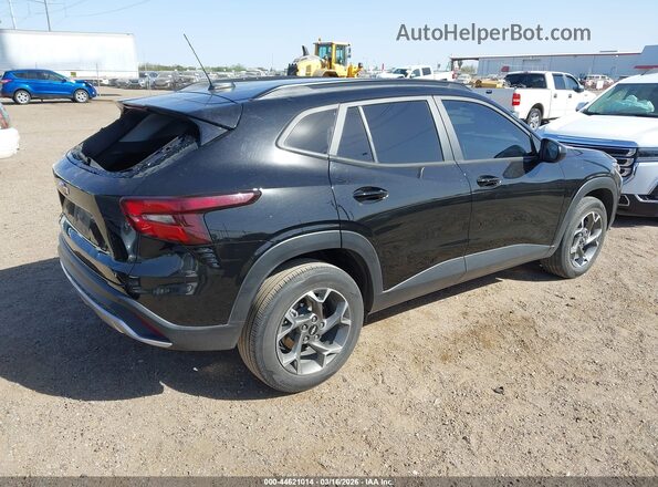 KL77LHE26RC181533 2024 CHEVROLET TRAX Black უკანა მარჯვენა