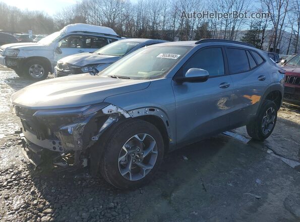 KL77LHEP1SC314927 2025 CHEVROLET TRAX Silver წინა მარცხენა ხედი სამი მეოთხედიდან