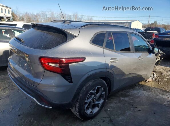 KL77LHEP1SC314927 2025 CHEVROLET TRAX Silver უკანა მარჯვენა