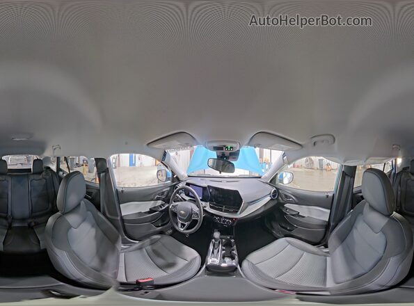 KL77LHEP1TC028528 2026 CHEVROLET TRAX Синий Панорамный вид салона 360°