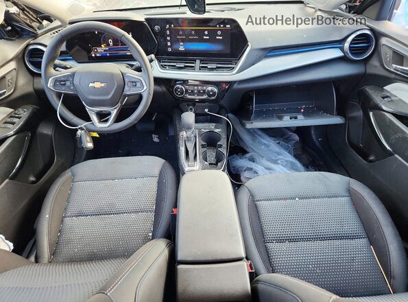 KL77LHEP5TC014826 2026 CHEVROLET TRAX Black Dashboard view