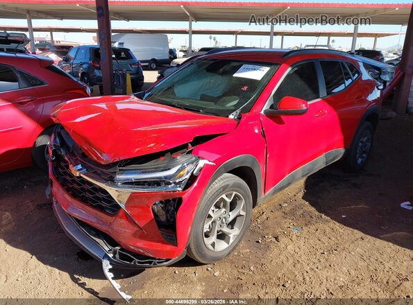 KL77LHEP7TC051053 2026 CHEVROLET TRAX Red Front left