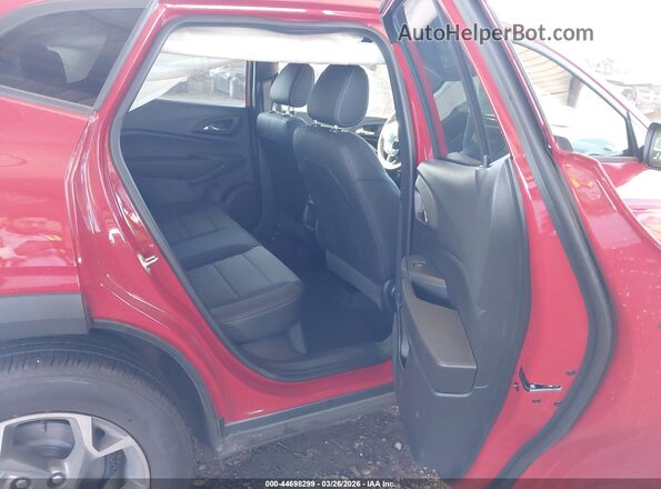 KL77LHEP7TC051053 2026 CHEVROLET TRAX Red VIN sticker view