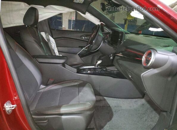 KL77LJEP2SC096455 2025 CHEVROLET TRAX Красный Вид салона спереди