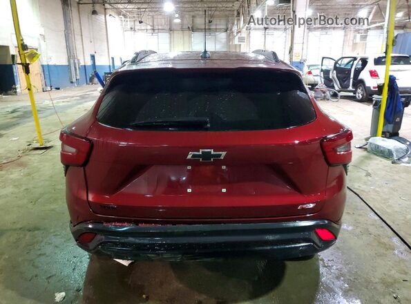 KL77LJEP2SC096455 2025 CHEVROLET TRAX Красный Вид сзади