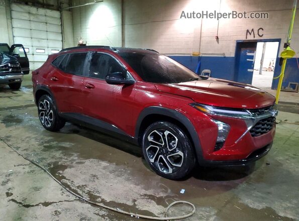 KL77LJEP2SC096455 2025 CHEVROLET TRAX Красный Передняя правая четверть