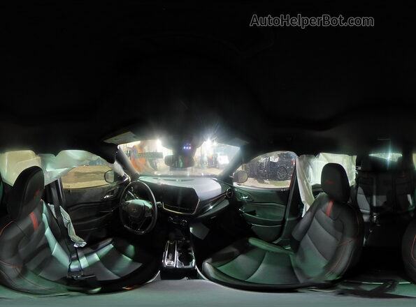 KL77LJEP2SC096455 2025 CHEVROLET TRAX Красный Панорамный вид салона 360°