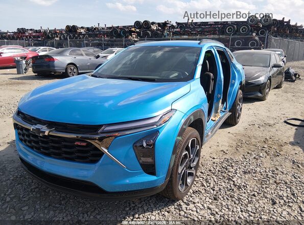 KL77LJEP3TC048593 2026 CHEVROLET TRAX Blue Vista tres cuartos delantera izquierda