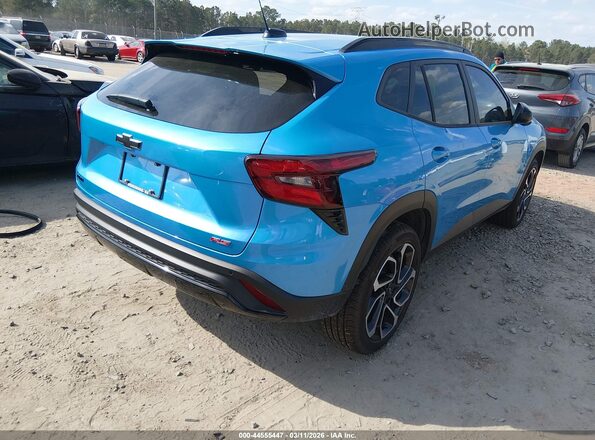 KL77LJEP3TC048593 2026 CHEVROLET TRAX Blue Trasero derecho