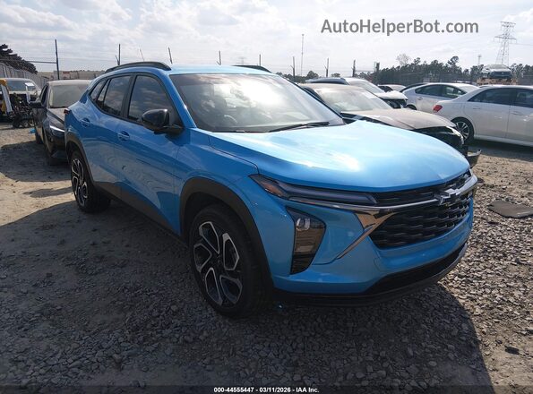 KL77LJEP3TC048593 2026 CHEVROLET TRAX Blue Delantero derecho