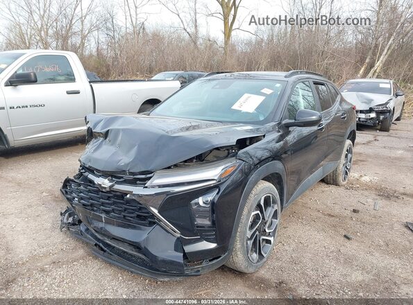 KL77LJEP8SC030525 2025 CHEVROLET TRAX Black Front left