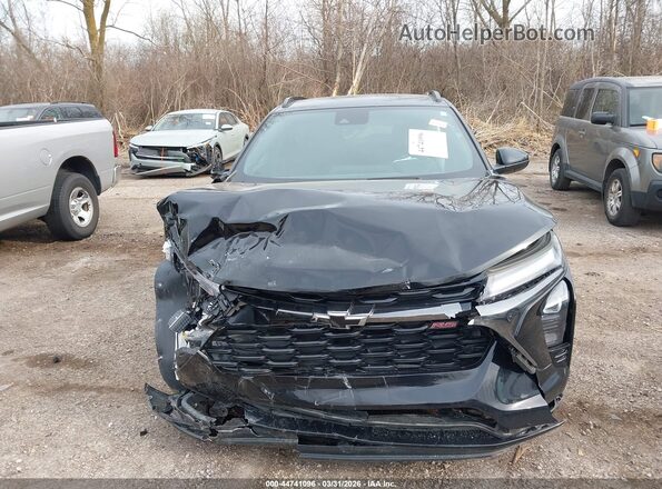 KL77LJEP8SC030525 2025 CHEVROLET TRAX Black Front view