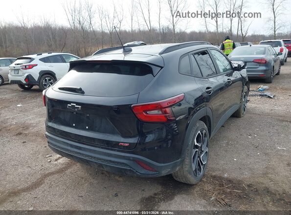KL77LJEP8SC030525 2025 CHEVROLET TRAX Black Rear right