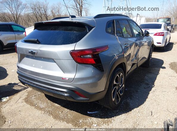 KL77LJEP8SC230255 2025 CHEVROLET TRAX Silver Tył prawy
