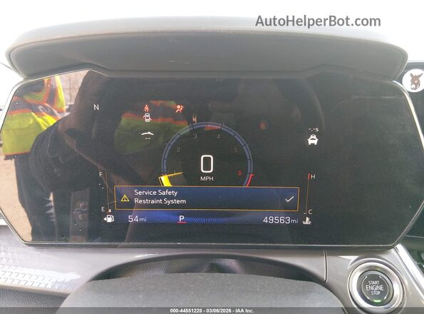 KL77LKEP1SC058740 2025 CHEVROLET TRAX Green Widok tylnych siedzeń