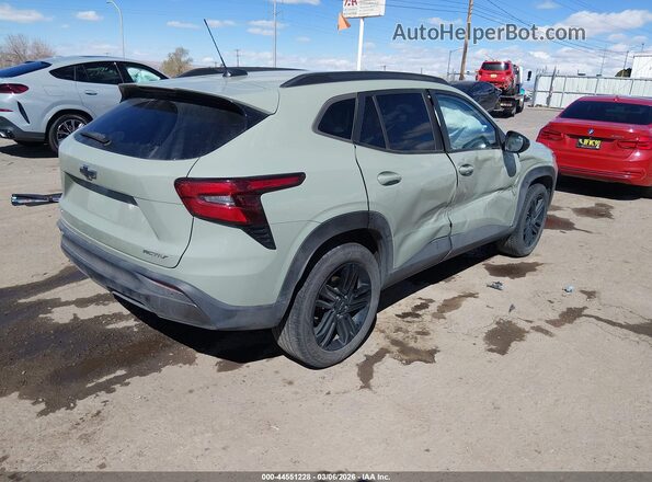 KL77LKEP1SC058740 2025 CHEVROLET TRAX Green Tył prawy