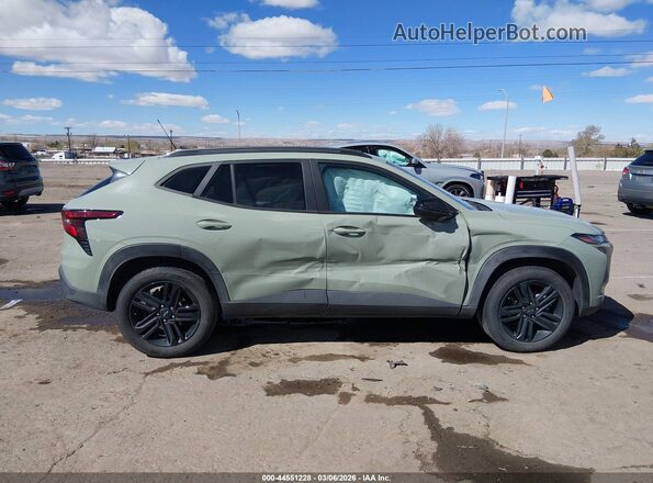 KL77LKEP1SC058740 2025 CHEVROLET TRAX Green Widok wnętrza z tyłu