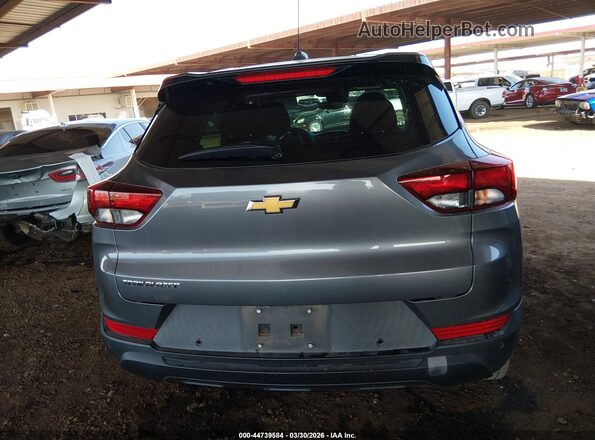 KL79MMS20MB014053 2021 CHEVROLET TRAILBLAZER Gray 