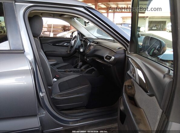 KL79MMS20MB014053 2021 CHEVROLET TRAILBLAZER Gray წინა სალონის ხედი