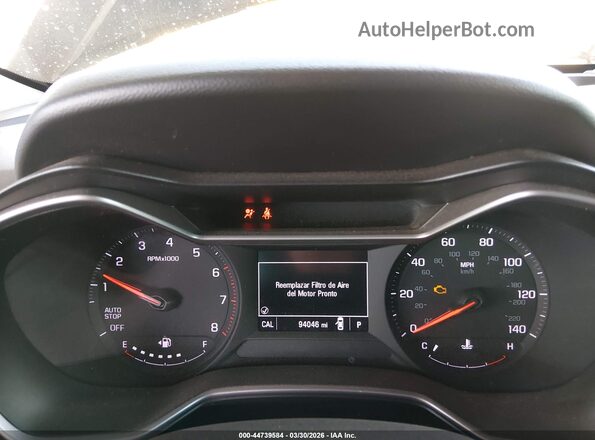 KL79MMS20MB014053 2021 CHEVROLET TRAILBLAZER Gray უკანა სავარძლების ხედი