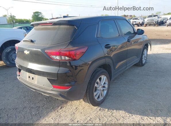 KL79MMS23MB084615 2021 CHEVROLET TRAILBLAZER Black Tył prawy