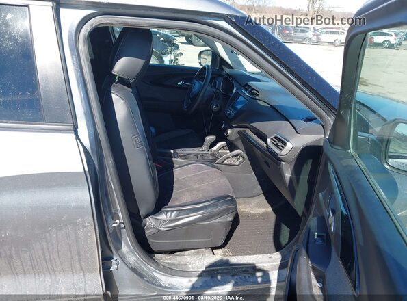 KL79MMS23MB100537 2021 CHEVROLET TRAILBLAZER Бежевый Вид салона спереди