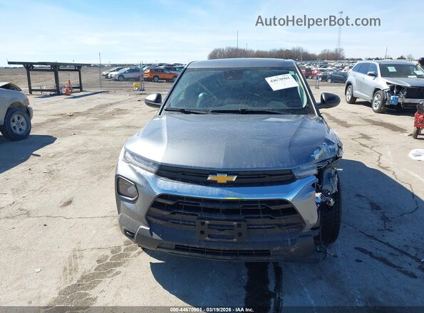 KL79MMS23MB100537 2021 CHEVROLET TRAILBLAZER Бежевый Вид щитка приборов