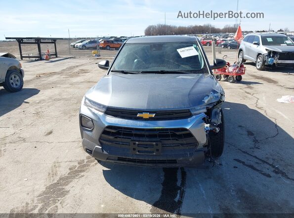 KL79MMS23MB100537 2021 CHEVROLET TRAILBLAZER Бежевый Вид спереди