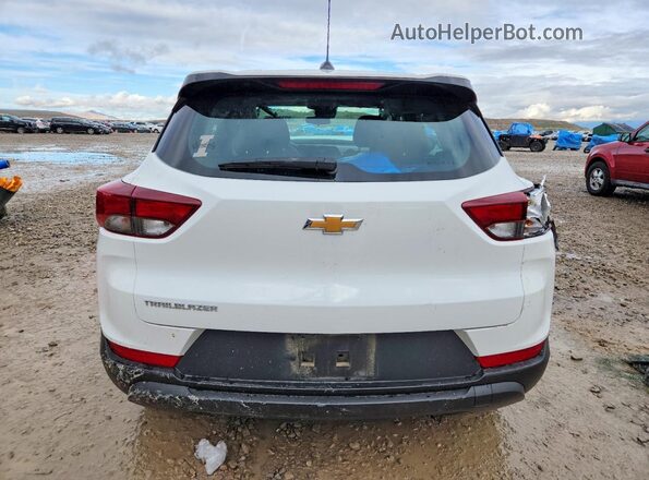 KL79MMSP1SB177657 2025 CHEVROLET TRAILBLAZER White Widok z tyłu