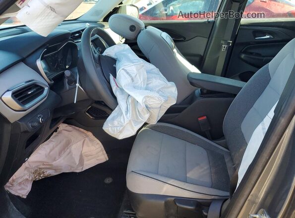 KL79MNSL4MB150345 2021 CHEVROLET TRAILBLAZER Серый Вид салона спереди