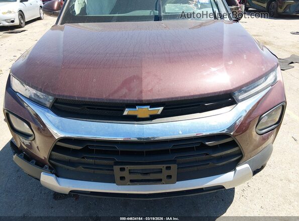 KL79MPS24PB061916 2023 CHEVROLET TRAILBLAZER Коричневый Вид щитка приборов