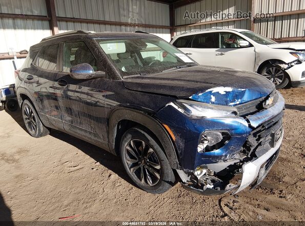 KL79MPS25NB130304 2022 CHEVROLET TRAILBLAZER Blue Передня права чверть