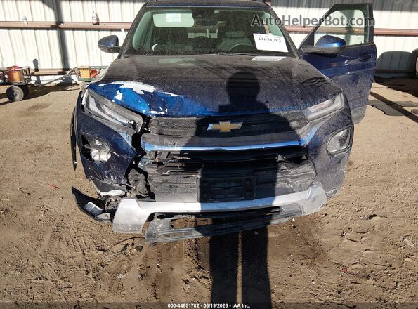 KL79MPS25NB130304 2022 CHEVROLET TRAILBLAZER Blue Вид спереду