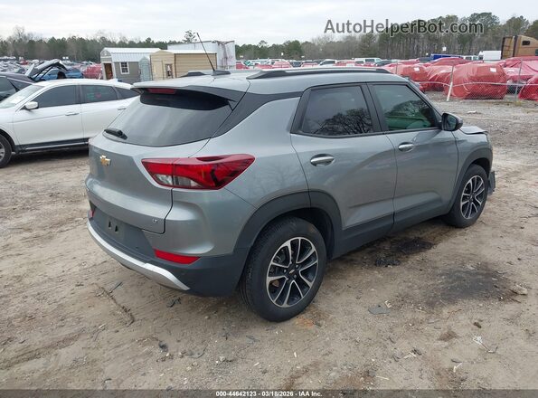 KL79MPSL2RB140206 2024 CHEVROLET TRAILBLAZER Silver Trasero derecho