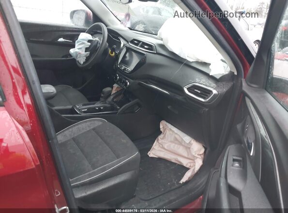 KL79MPSL3NB084738 2022 CHEVROLET TRAILBLAZER Бордовый Вид салона спереди