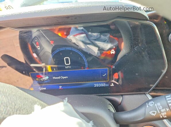KL79MPSL9SB046071 2025 CHEVROLET TRAILBLAZER Черный Вид щитка приборов
