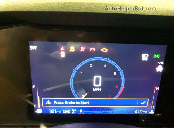 KL79MRSL0TB080767 2026 CHEVROLET TRAILBLAZER Blue ხელსაწყოთა პანელის ხედი